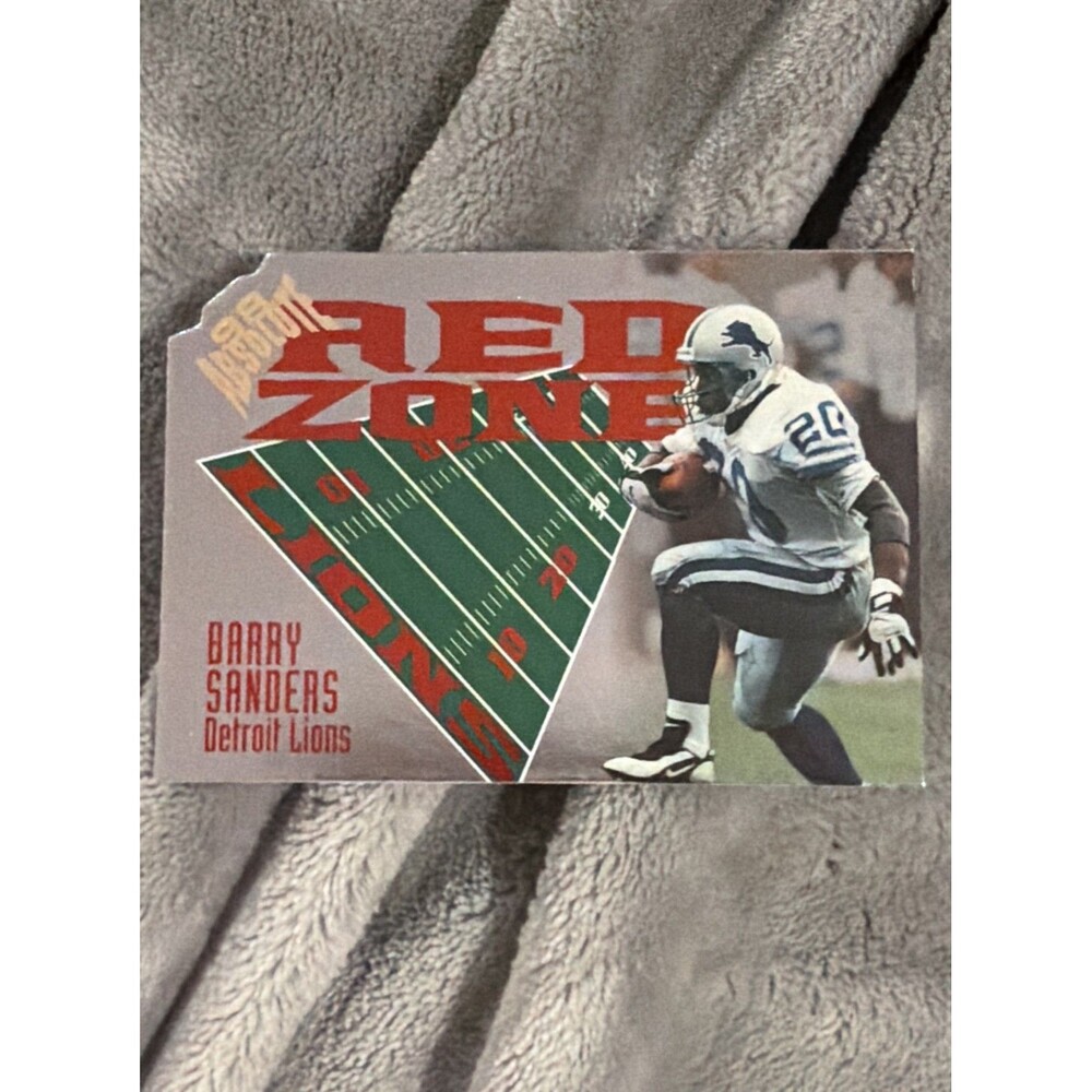 1998 Playoff Absolute SSD - Red Zone Barry Sanders #20